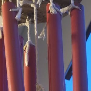 Recycled Hand crafted beaded windchime